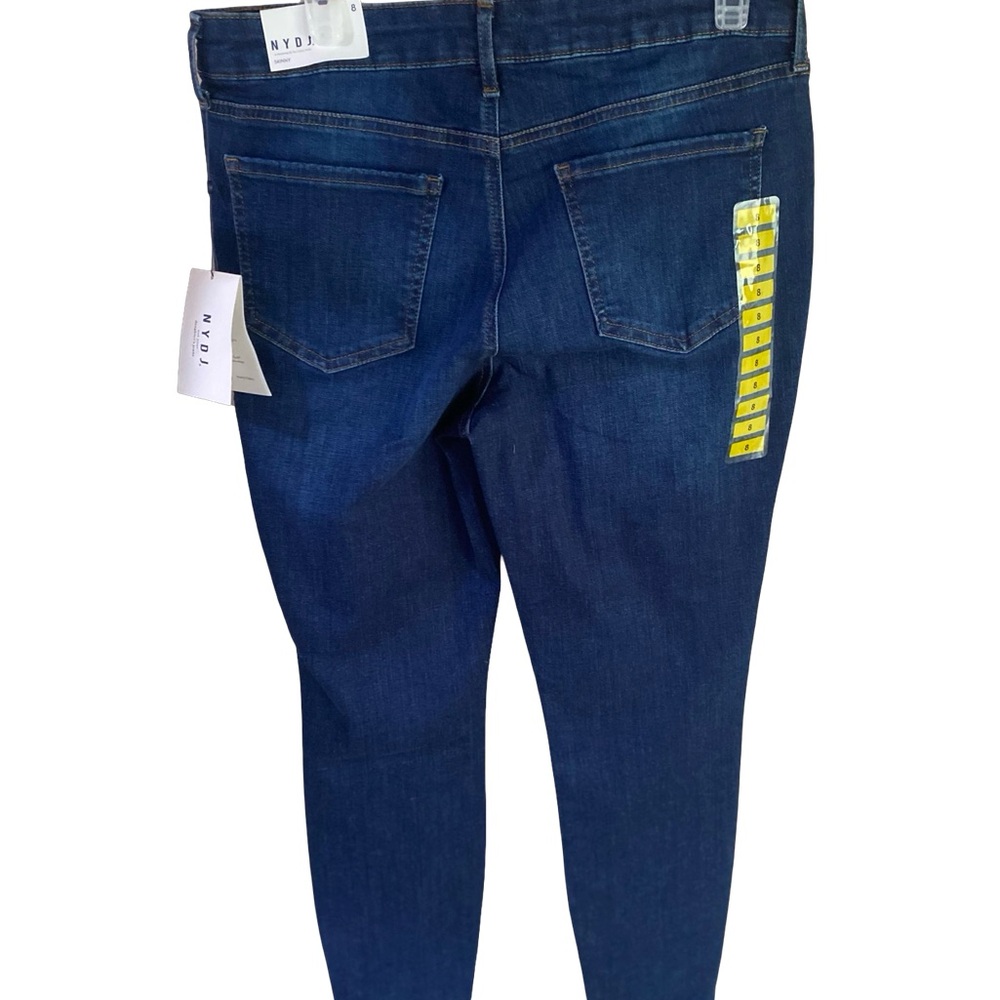 NYDJ Dark Blue Skinny Jeans not your daughter’s jeans - Picture 2 of 7